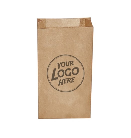 Papierový sáčok na pekárenské výrobky s vlastnou potlačou