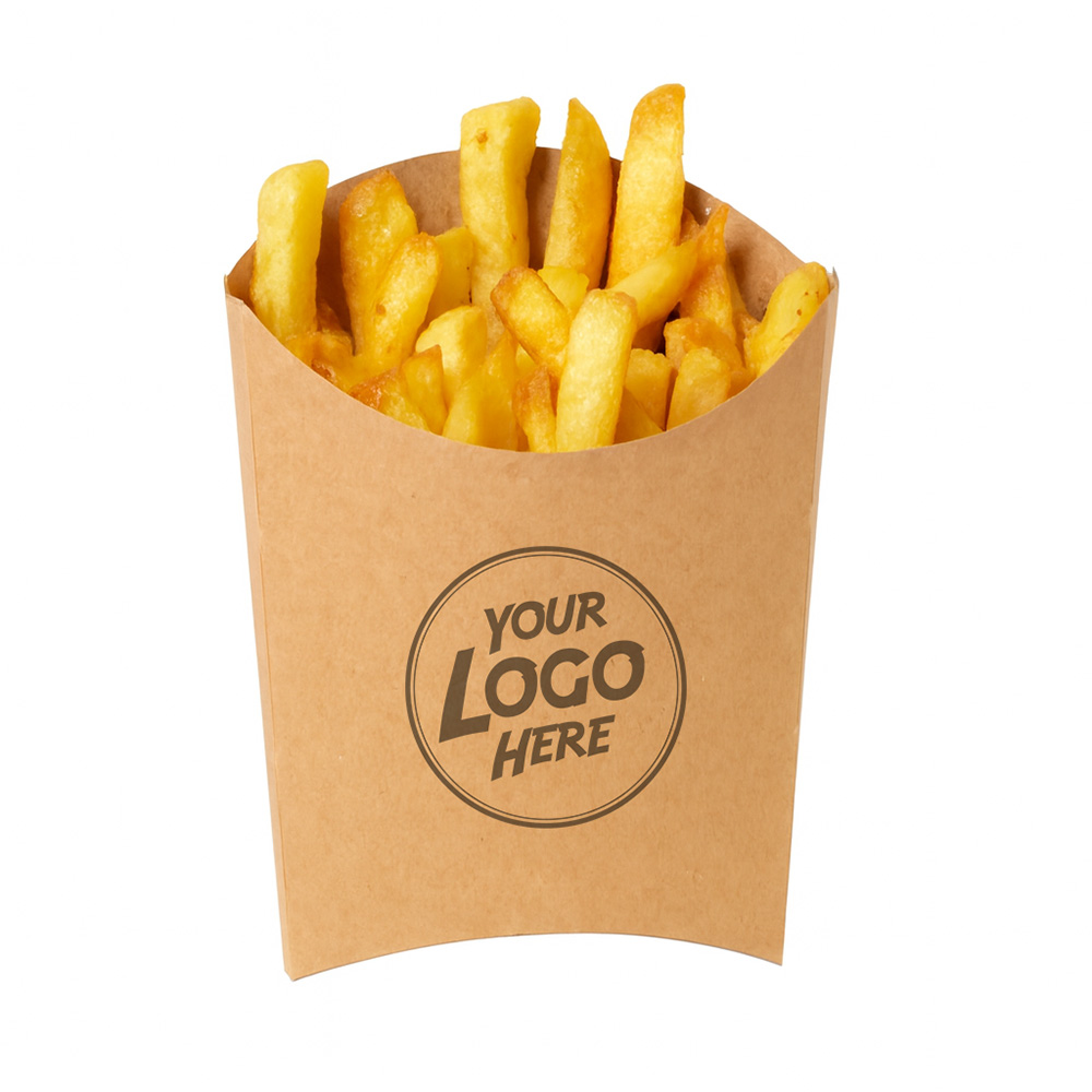 Krabička na hranolky s vlastnou potlačou