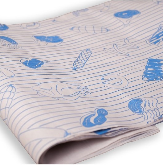 Papier na balenie mäsa s vlastným logom