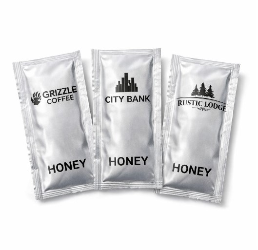 Med s vlastným logom