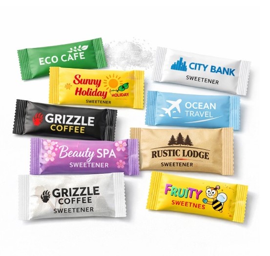 Sladidlo s vlastným logom