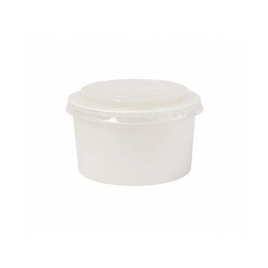 Viečko ploché na zmrzlinový pohár 160 ml 85mm / 100 ks
