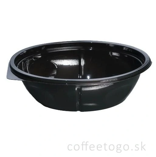 Miska šalátová čierna 500 ml / 50 ks