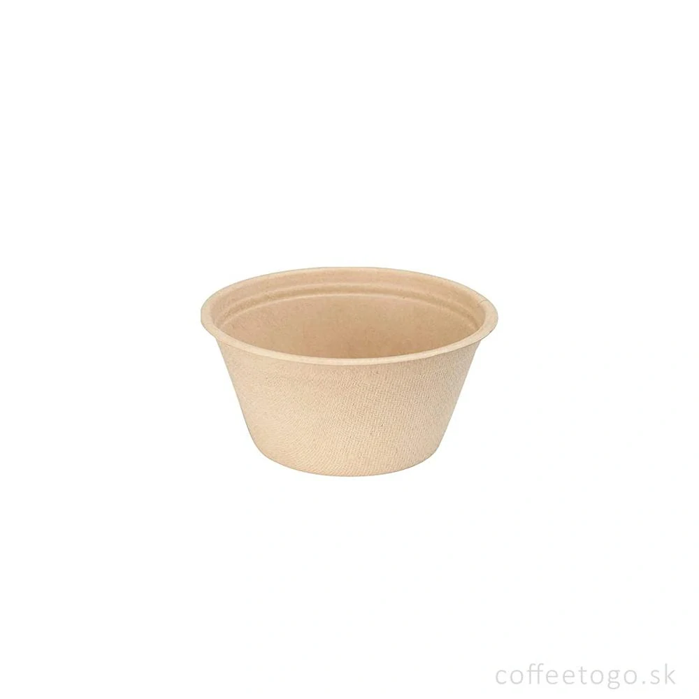 Vrchnák na biodegradabilnú ECO misku na omáčku 60 ml / 50 ks
