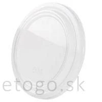 Viečko na šalátovú papierovú misku 1300ml priehladné PET / 50ks