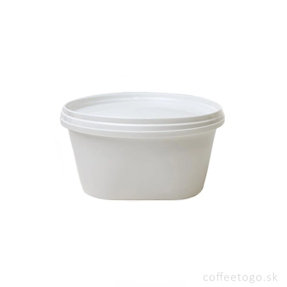 Viečko na misku bielu (PP) na polievku, na guláš 480 ml SAHARA / 50 ks