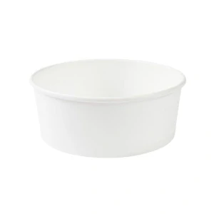 Papierová miska biela na šalát 1300ml / 50ks