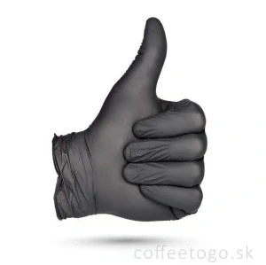 Rukavice nitrill čierne velkosť: S / 100 ks