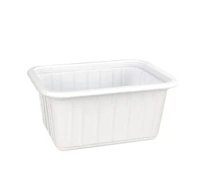 Varia malá miska biela 425ml PP 133x99x62mm / 50 ks