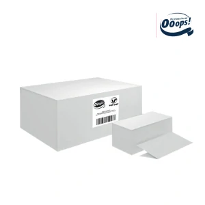Papierové utierky OOOPS "V" 2vrst. 25x21cm / 150 ks