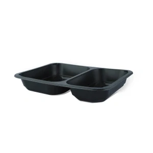 Zatavovacia menu miska, čierna WX CLASSIC dvojdielny 400+500 ml / 50 ks