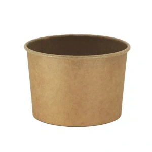 Zmrzlinový pohár z papiera 500 ml KRAFT / 50 ks