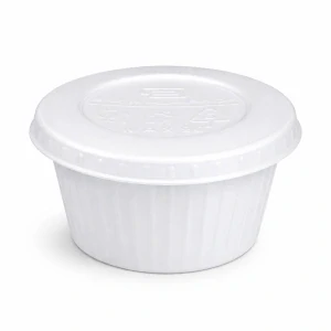 Box na zmrzlinu termoizolačný okrúhly 460ml / 50 ks