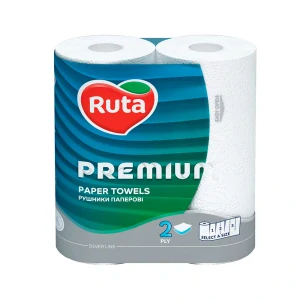 Papierová utierka RUTA PREMIUM na rolke 13,68m 2 vrstv. / 2 ks