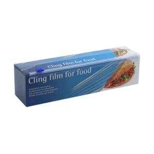 PVC fólia 45cm x 150m s funkčnou rezačkou 8mic. / 1 ks