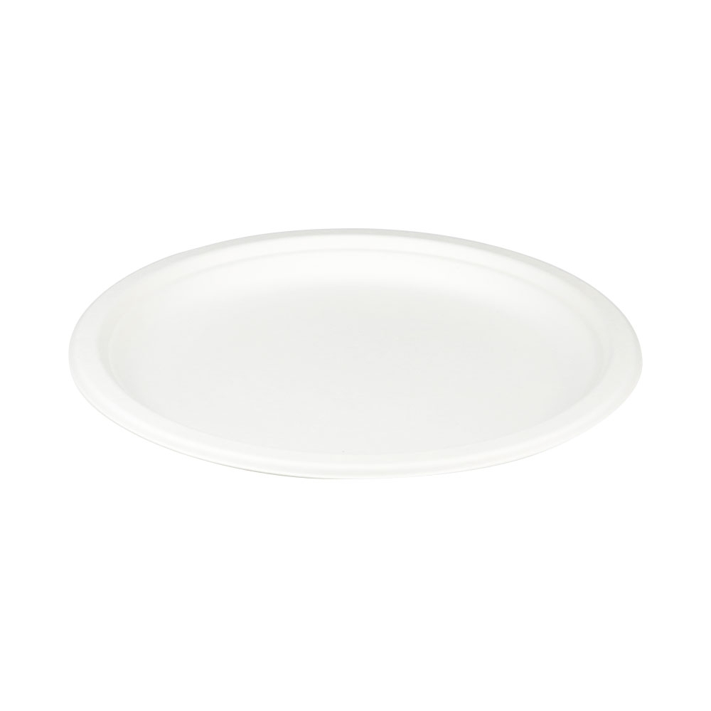 Tanier okrúhly BIO cukrová trstina 26 cm / 50 ks