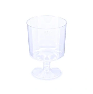 Pohár na víno 200ml na stopke / 10 ks