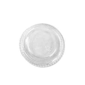 Viečko na papierovú misku na omáčku KRAFT 70 ml (PET) / 50 ks