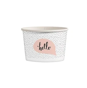 Zmrzlinový pohár z papiera 360 ml Pastelle / 25 ks