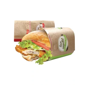SNACK papierové vrecko "M" 18×7,5×13 cm PERFOROVANÉ / 1000 ks
