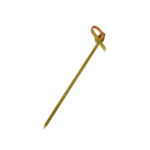 Bambusové BIO napichovadlo Uzlík 6 cm / 100 ks